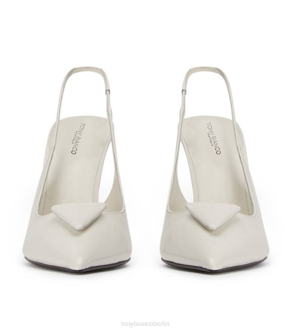 Pumps | de Tony Bianco Frauen Ingwer-Absätze Weiß hochglänzend 4624332